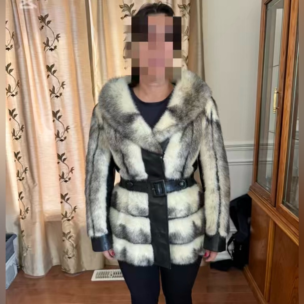 Vintage Eaton’s Fur Salon Mink and Leather Jacket
